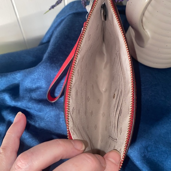 Kate Spade Large Leather Wristlet - Picture 8 of 10